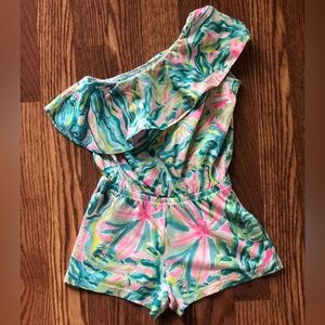 Lilly Pulitzer romper, size small (4-5)